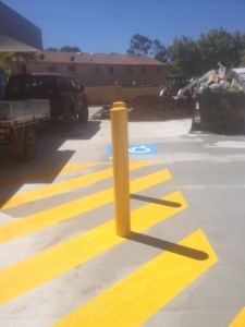 fixed-bollards-disabled-parking
